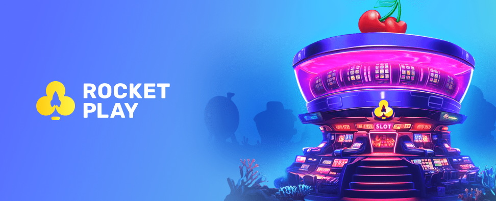 Rocket Play Casino Hauptseite mit Spielautomaten und Bonusangeboten für deutsche Spieler